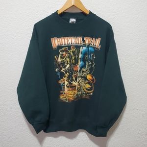 90's vintage White Tail Trail graphic crewneck